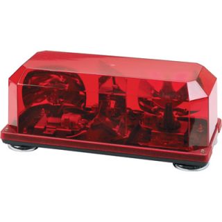 Wolo Priority 1 Halogen Mini Bar Light   Red, Model# 3510M R