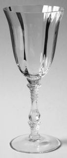 Cambridge 3121 Clear Water Goblet   Stem #3121, Optic Bowl, Clear