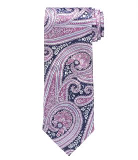 Signature Large Ornate Floral Paisley Tie JoS. A. Bank