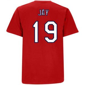 St. Louis Cardinals Jon Jay Majestic MLB Player T Shirt