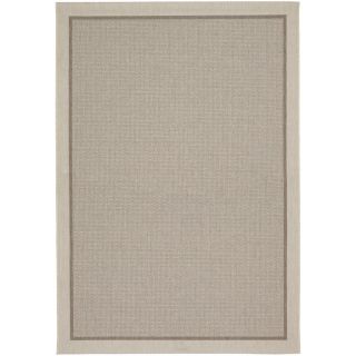 Tides Freeport Beige/ Cocoa Area Rug (53 X 76) (BeigeSecondary colors CocoaTip We recommend the use of a non skid pad to keep the rug in place on smooth surfaces.All rug sizes are approximate. Due to the difference of monitor colors, some rug colors may