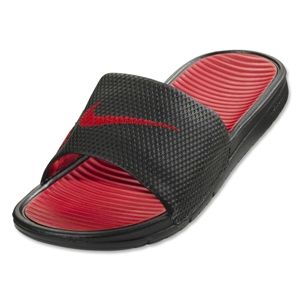 Nike Benassi Solarsoft Slide (Black/Sport Red)