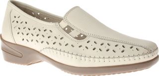 Womens Spring Step Amari   Beige Leather Casual Shoes
