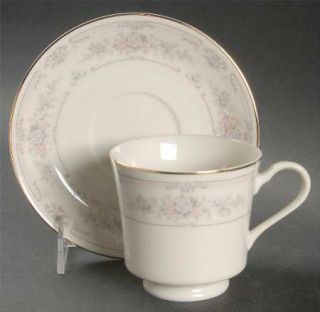 Royal Limited Antique Lace Footed Cup & Saucer Set, Fine China Dinnerware   Peac