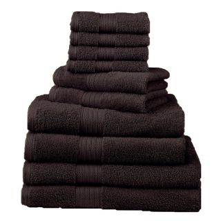 Divatex Home Fashions 12 pc. Towel Bath Towel Set Espresso   462608