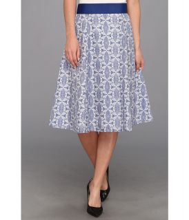 Pendleton Ribbon Trim Skirt Womens Skirt (Gray)