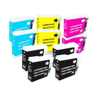 Brother Lc51 Compatible Black/color Ink Cartridges (set Of 10) (Black, Cyan, Magenta, YellowModel LC51Quantity 4 Black, 2 Cyan, 2 Magenta, 2 YellowMaximum yield 450 Black pages and 325 Color pagesCompatible Brother MFC MultiFunction PrintersMFC 685cw,