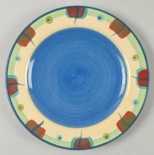 Pfaltzgraff Mesa Salad Plate, Fine China Dinnerware   Geometric Squares&Dots On