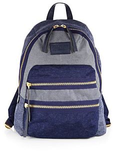 Marc by Marc Jacobs Packrat Nylon Backpack   Navy