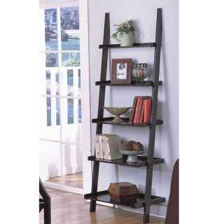 Five tier Antique Black Ladder Shelf