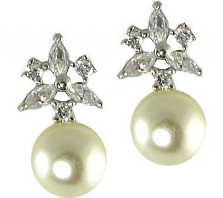 Womens Casual Barn CJE004   White Gold Plated Earrings