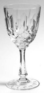 Josair Monte Claire Wine   Clear, Cut Bowl, Multisided Stem