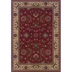 Astoria Red/ Ivory Traditional Area Rug (10 X 127)