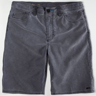 Discord Mens Slim Hybrid Shorts   Boardshorts And Walkshorts In One Blac