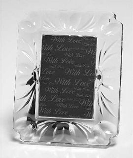 Waterford With Love With Love Frame (Holds 2 x 3)   Giftware, Cut, Gifts Of Ex