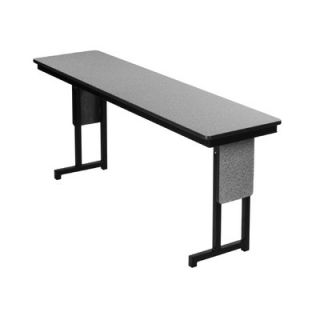 AmTab Manufacturing Corporation T Legs Conference and Class Room Table with P