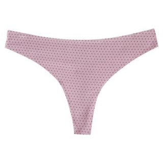 Gilligan & OMalley Womens Micro Seamless Thong   Soft Orchid M