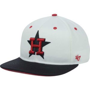 Houston Astros 47 Brand MLB Red Under Snapback Cap