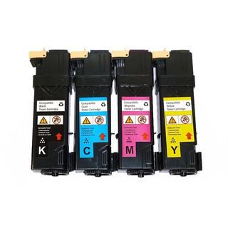 Compatible Xerox Phaser 6125 Set Of 4 Toner Cartridges (pack Of 4 1k/1c/1m/1y) (Black Cyan Magenta YellowPrint yield at 5% coverage BlackYields up to 3,000 Pages; C,M,Y Yields up to 2,500 PagesNon refillableModel PTX 6125 1SETPack of 4We cannot acce