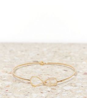 Gold AEO Infinity Bracelet, Womens One Size