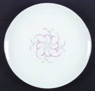 Wentworth Serenada Dinner Plate, Fine China Dinnerware   Pink Flowers, Pink And