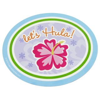 Hawaiian Girl Stickers