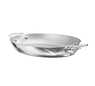 Mauviel 9.8 in Oval Melite Pan, Stainless