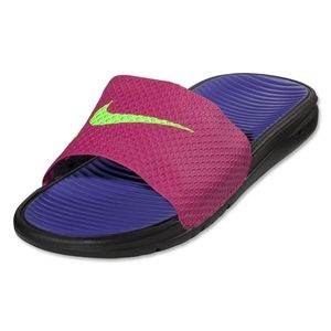 Nike Benassi Solarsoft Slide Sandal (Fireberry)