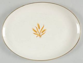 Taylor, Smith & T (TS&T) Wheat 11 Oval Serving Platter, Fine China Dinnerware  