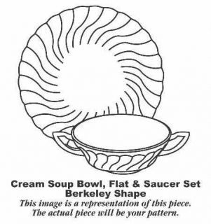 Syracuse Standish Flat Cream Soup Bowl & Saucer Set, Fine China Dinnerware   Whi