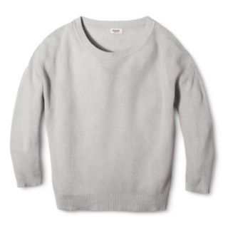 Mossimo Supply Co. Juniors Pullover Sweater   Millstone Gray XS(1)
