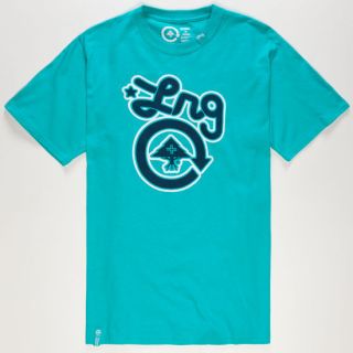 Core Collection One Mens T Shirt Aqua In Sizes X Large, Small, Xx Large, La