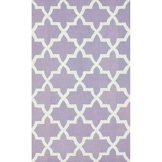 Nuloom Handmade Alexa Moroccan Trellis Wool Rug(86 X 116) (IvoryPattern AbstractTip We recommend the use of a non skid pad to keep the rug in place on smooth surfaces.All rug sizes are approximate. Due to the difference of monitor colors, some rug color