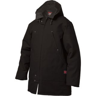 Tough Duck Hydro Parka with Hood   2XL, Black