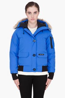 Canada Goose Bright Blue Pbi Chilliwack Jacket