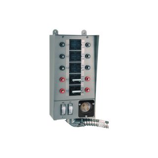 Reliance Loadside Generator Transfer Switch   30 Amp, 10 Circuit, Model 30310A