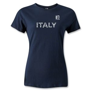 FIFA Confederations Cup 2013 Womens Italy T Shirt (Navy)