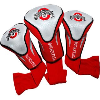 Ohio State University Buckeyes 3 Pack Contour Headcover Team Color   T