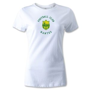 hidden FC Nantes Womens T Shirt (White)