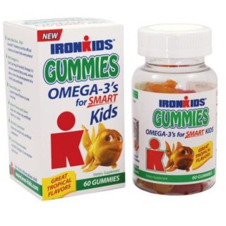 Ironkids Gummies Childrens Omega 3s   60 count