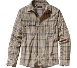 Mens Patagonia Long Sleeved El Ray Shirt 54066   Le Lac/Pale Khaki Plaid Shirts