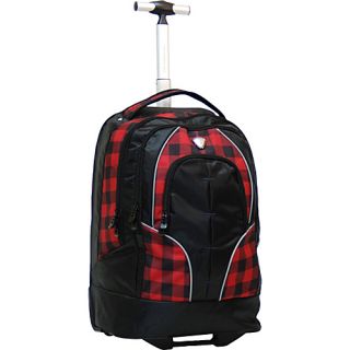 Rickster Red Plaid   CalPak Wheeled Backpacks