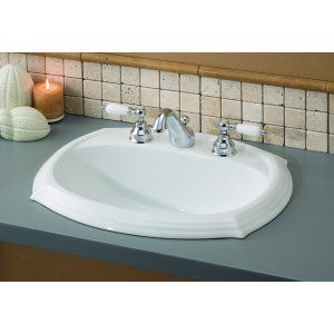 Cheviot 1375 WH 4 Sheffield Drop In Basin with 4 Faucet Hole Drilling