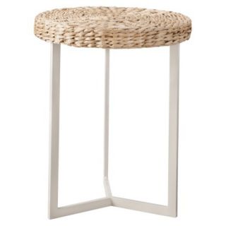 Accent Table Threshold Woven Cattail Accent Table