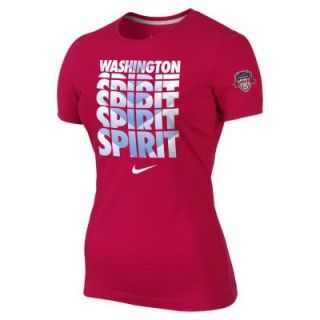 Nike Washington Spirit Core (NWSL) Womens T Shirt   RED