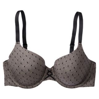 Simply Perfect by Warners Perfect Fit With Underwire Bra TA4036M   Lace Dot 36D