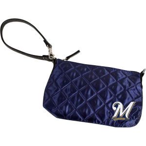 Milwaukee Brewers Little Earth MLB Quilted Wristlet