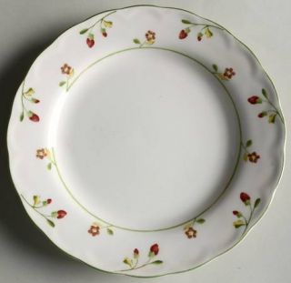 Nikko Versailles Salad Plate, Fine China Dinnerware   Provincial,Scalloped,Berri