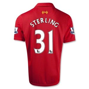 Warrior Liverpool 12/13 STERLING Home Soccer Jersey