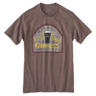 Guinness Extra Stout Mens Graphic Tee   Brown S